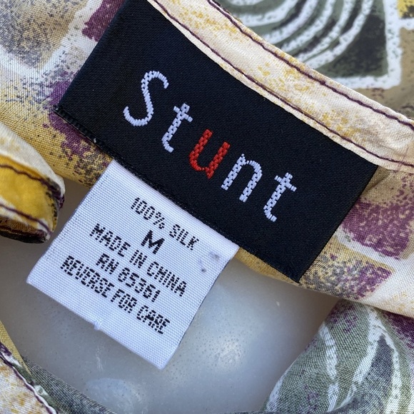 Stunt Sleeveless Top 100% Silk Size M - Picture 6 of 6